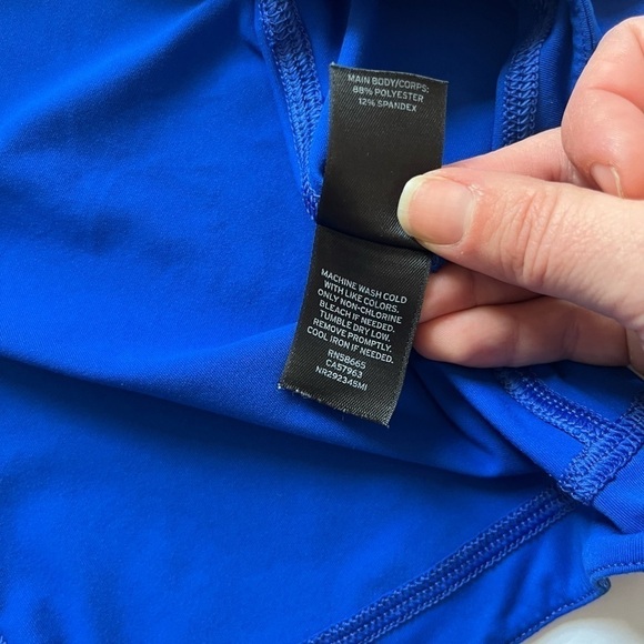 Zella Lightweight Athletic Pullover Size Medium Blue - Picture 6 of 8